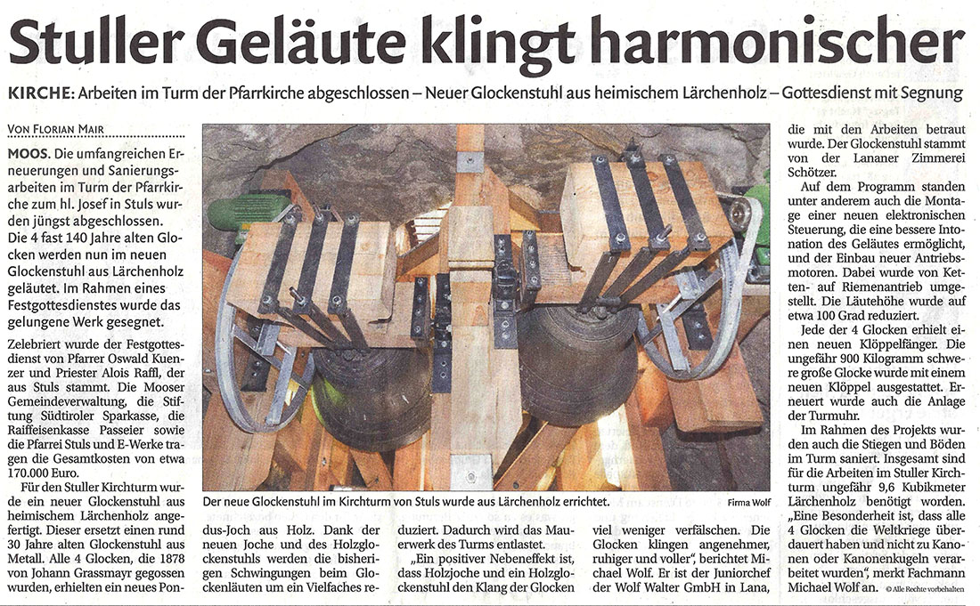 Dolomiten 2016 08 20 Kirche Stuls